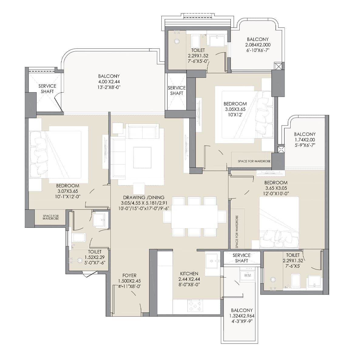 Floor Plan Blueprint