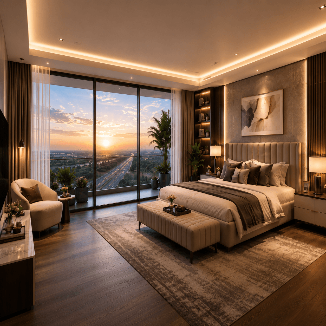 Luxurious Bedrooms